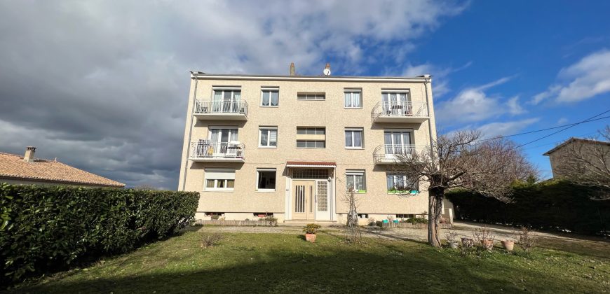 Réf : G557,St Rambert centre – T3 rdc,26140
