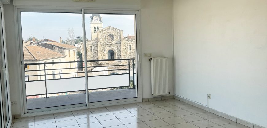 Réf : G361, Appartement T3 avec terrasse et garage,26140